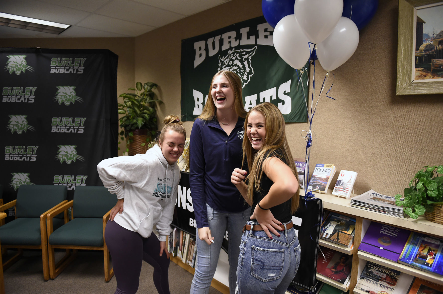 Burley's Tolman signs with BYU volleyball